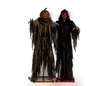 Pack Duo : deux animatroniques Halloween de 180 cm